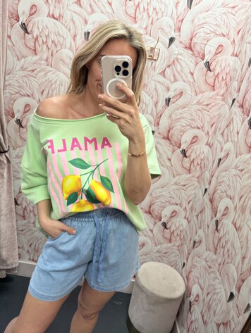 DAMES JEANS SHORT SOEPEL