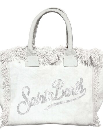 SAINT BARTH TAS COLETTE CANVAS STRASS