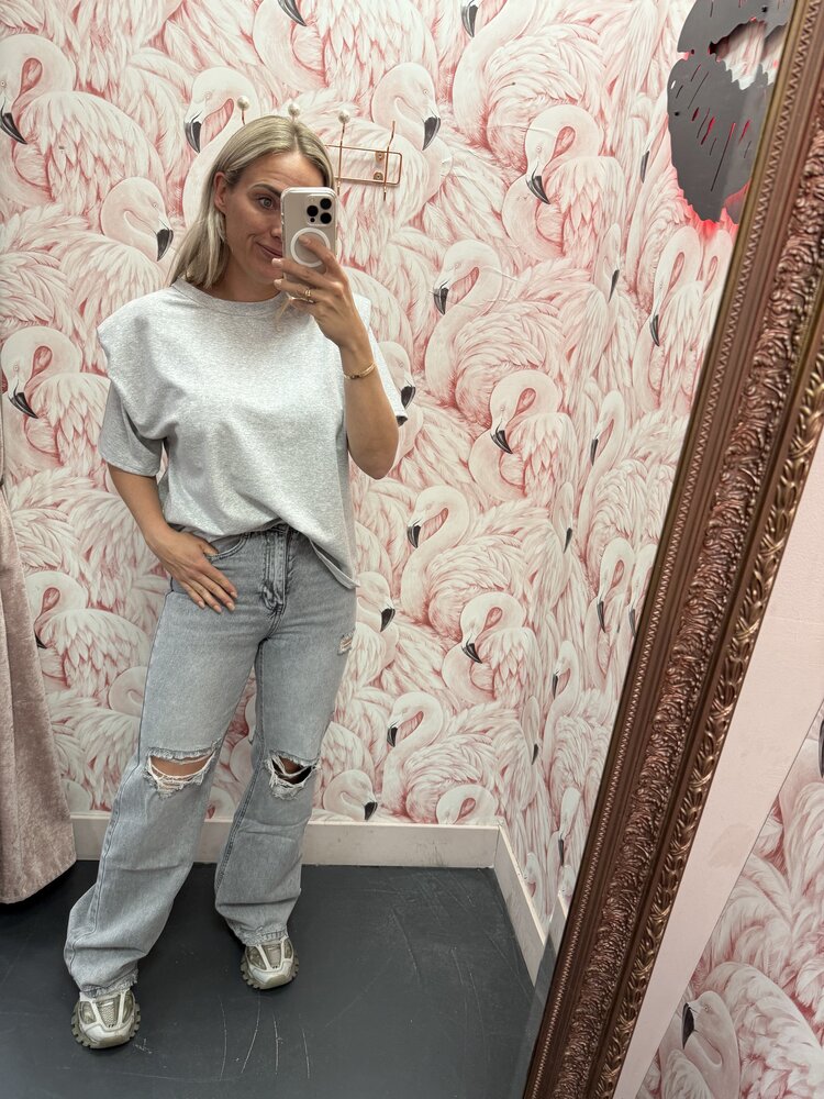 DAMES JEANS GREY WASH