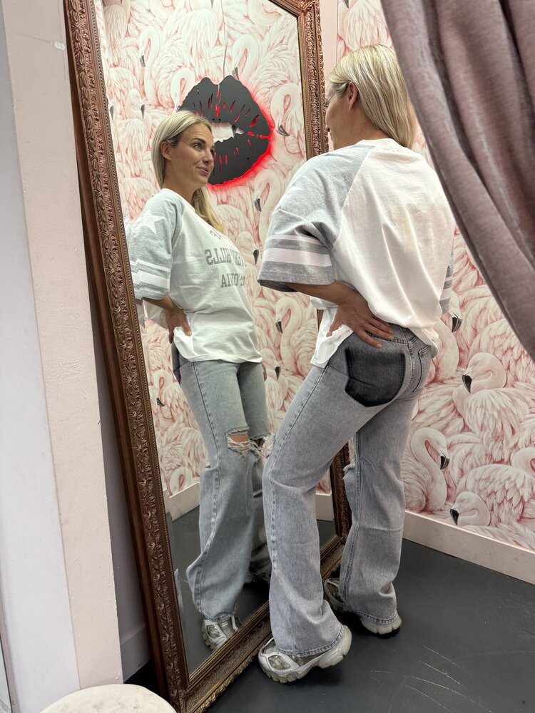 DAMES JEANS GREY WASH