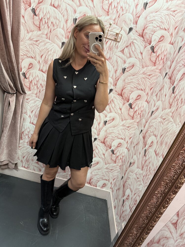 DAMES SET GILET EN ROK