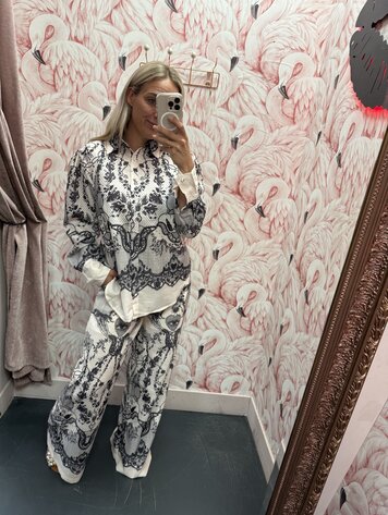 DAMES SET PRINT CHIQ