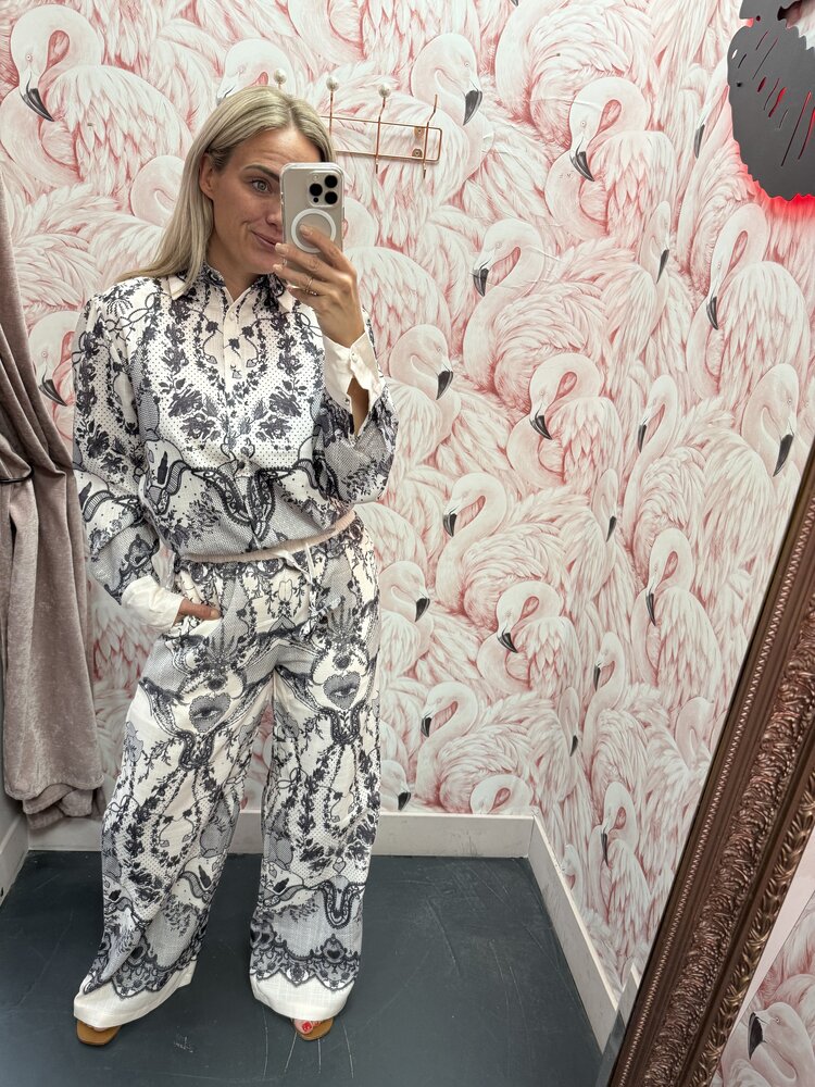 DAMES SET PRINT CHIQ