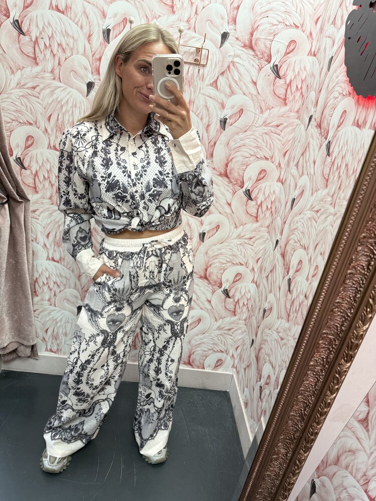 DAMES SET PRINT CHIQ