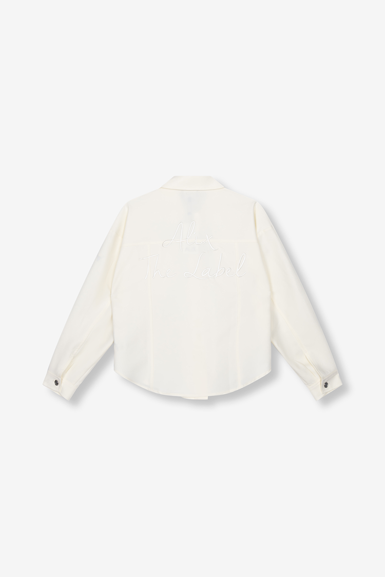 ALIX WOVEN TWILL JACKET