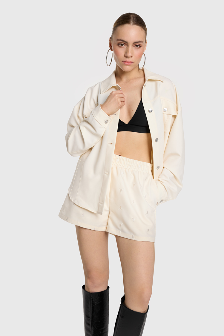 ALIX WOVEN TWILL JACKET