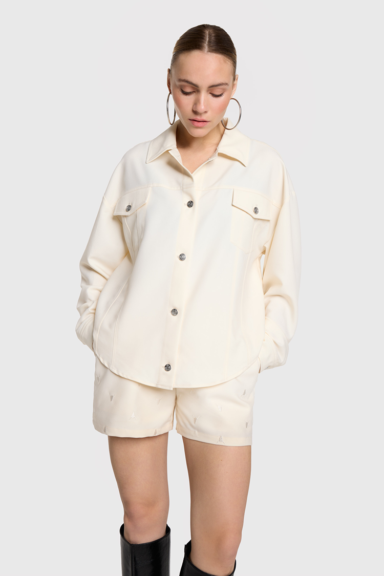 ALIX WOVEN TWILL JACKET