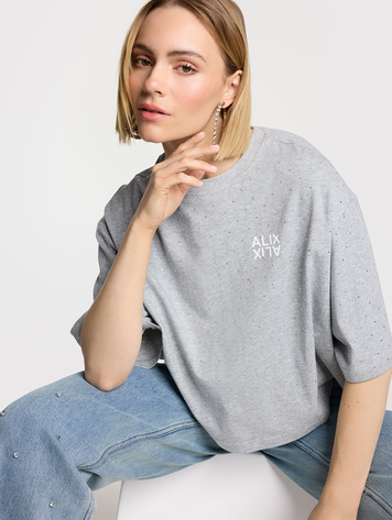 ALIX STUDDED T-SHIRT