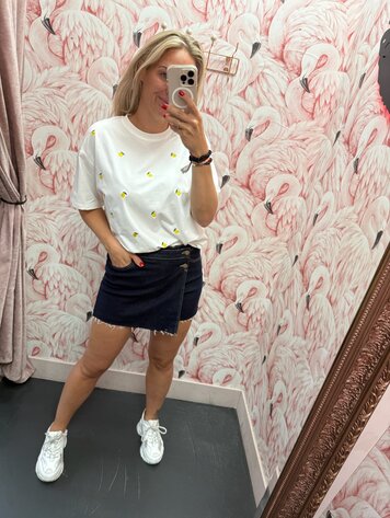 DAMES SPIJKERBROEK /ROKJE