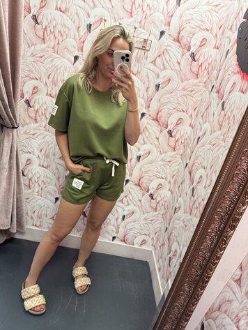 DAMES SET JOGGING KORT