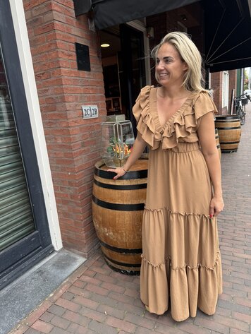 DAMES JURK LANG RUCHES