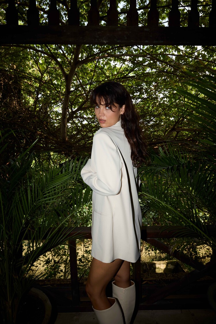 REFINED DEPARTMENT REFINED DEPARTMENT BODI BLAZER BEIGE