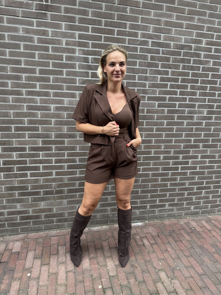 DAMES SET ROXY BRUIN