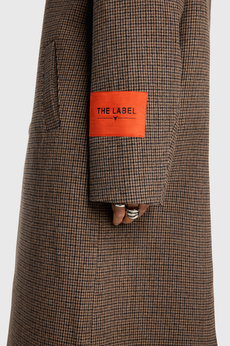 ALIX THE LABEL ALIX CHECKED COAT