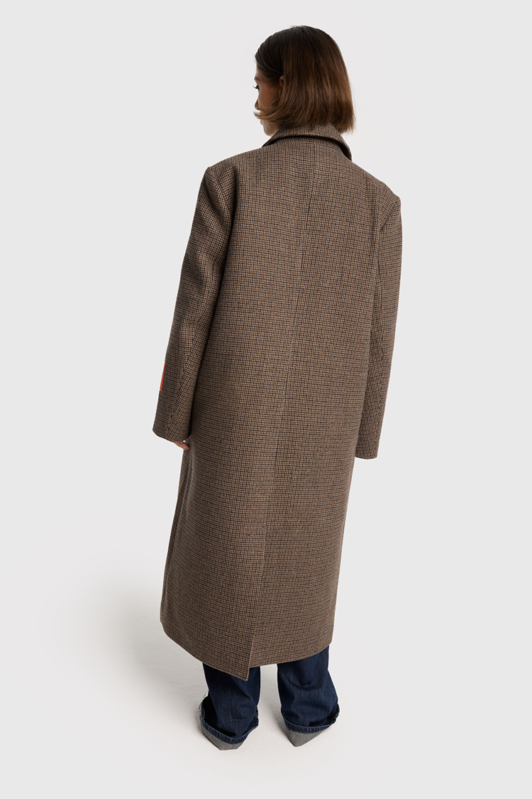 ALIX THE LABEL ALIX CHECKED COAT