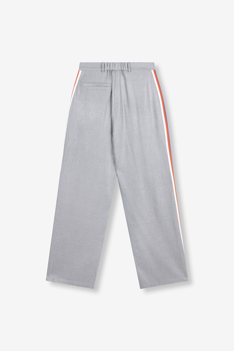 ALIX THE LABEL ALIX COATED HERRINGBONE PANTS