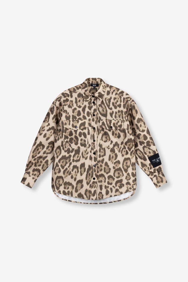 ALIX JAGUAR OVERSIZED BLOUSE