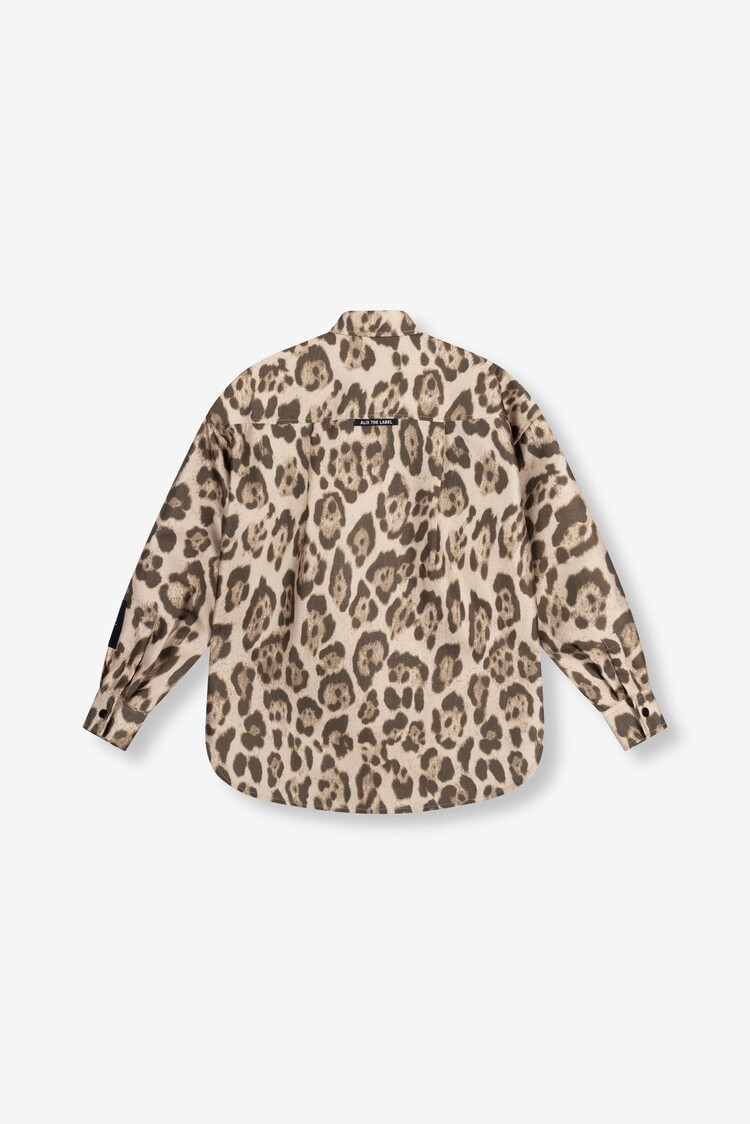 ALIX THE LABEL ALIX JAGUAR OVERSIZED BLOUSE