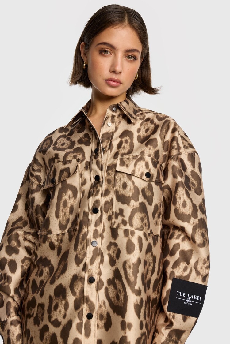 ALIX JAGUAR OVERSIZED BLOUSE