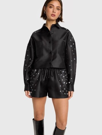 ALIX THE LABEL ALIX STUDS SHORTS