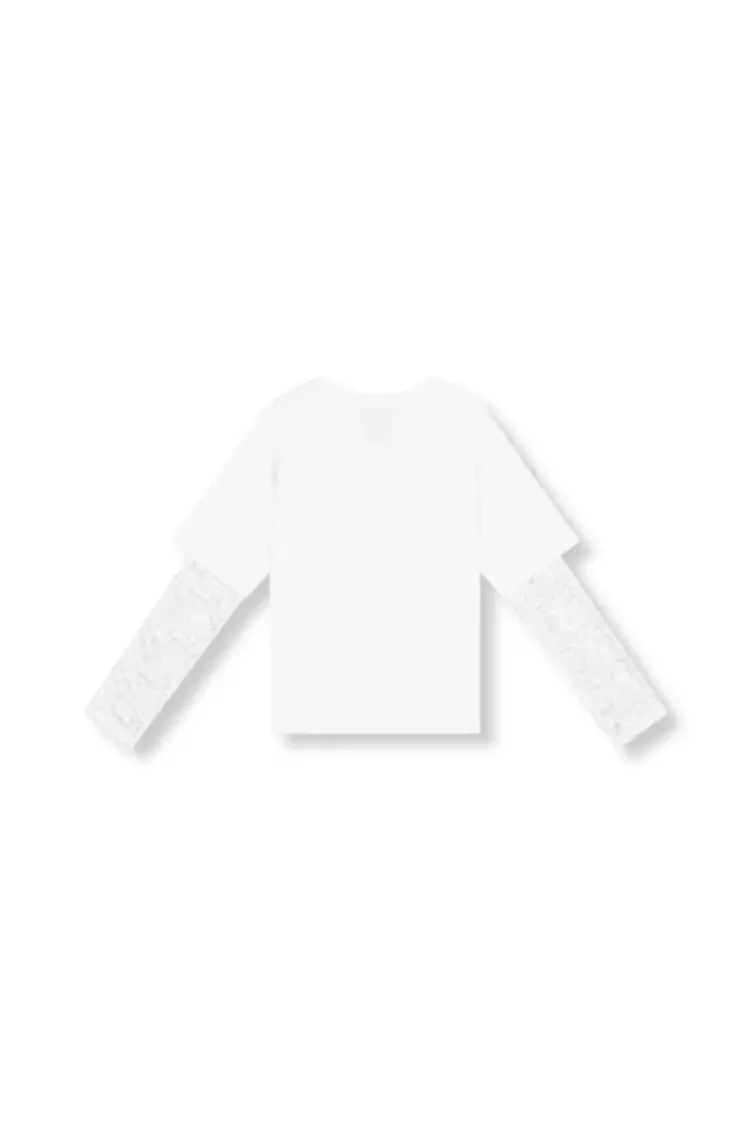 REFINED DEPARTMENT REFINED DEPARTMENT TEDDY TSHIRT WIT