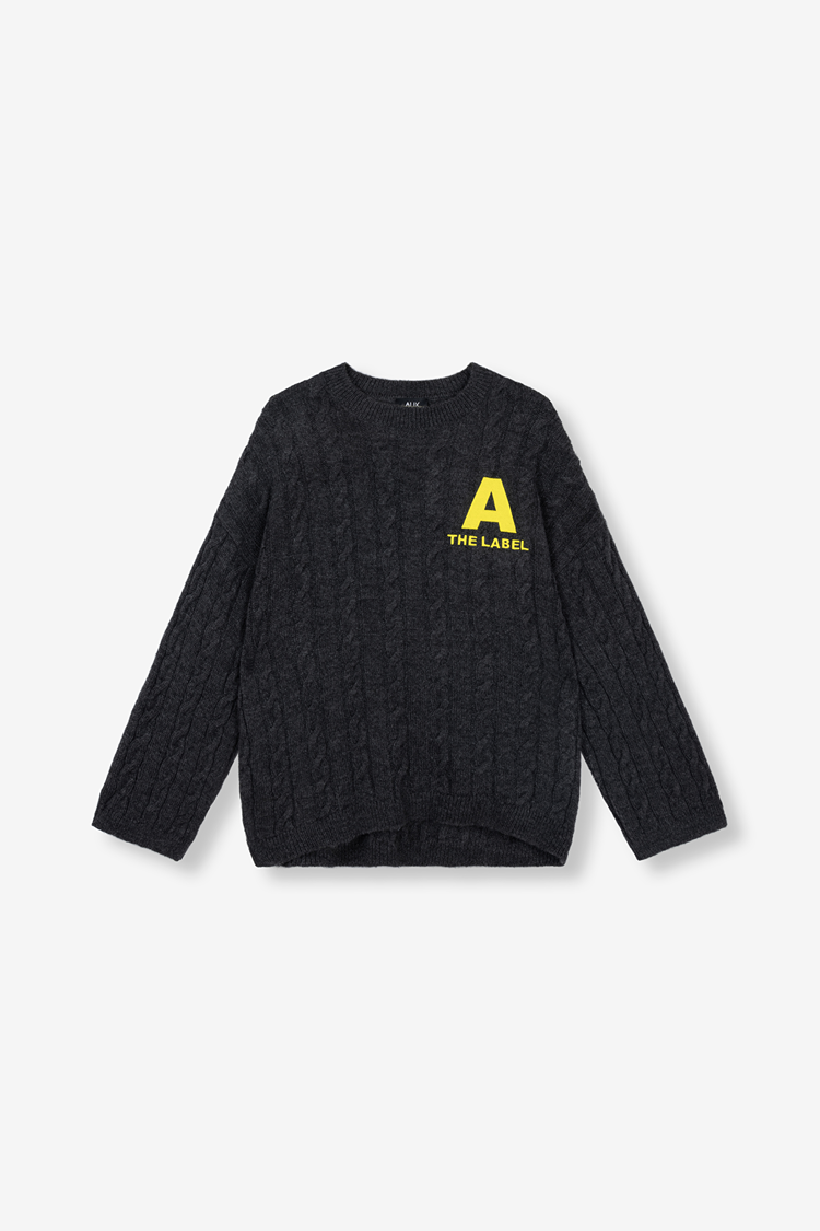 ALIX CROPPED CABLE JUMPER