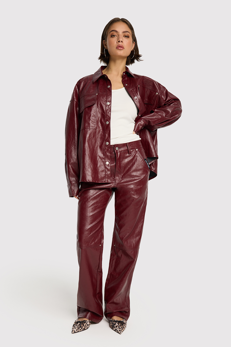 ALIX FAUX LEATHER PANTS