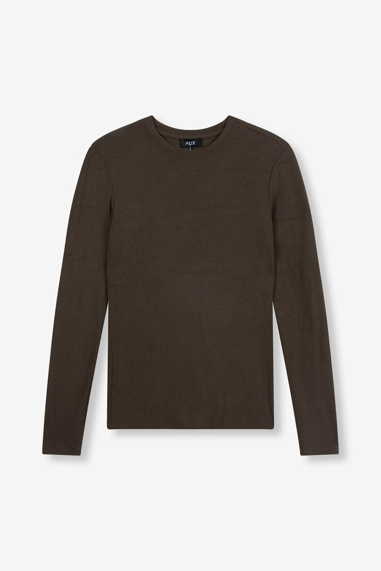 ALIX RIB LONGSLEEVE