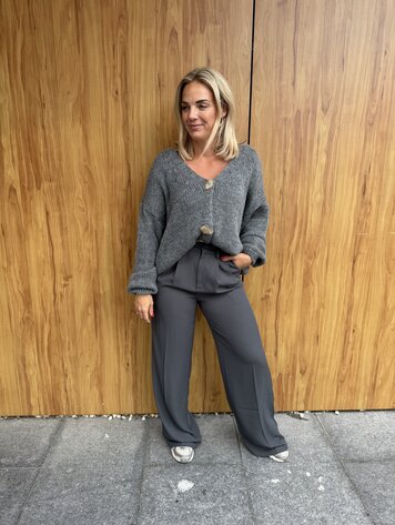 DAMES KNITTED VEST ZON