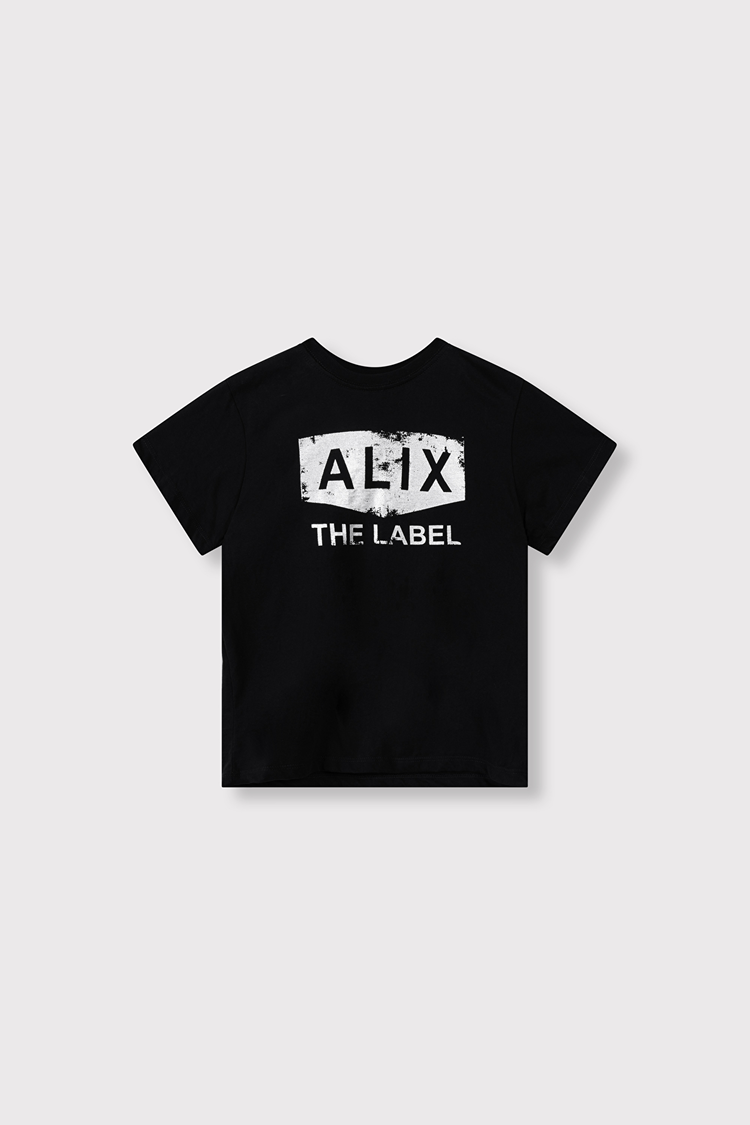 ALIX MINI ALIX MINI FOIL LOGO T-SHIRT