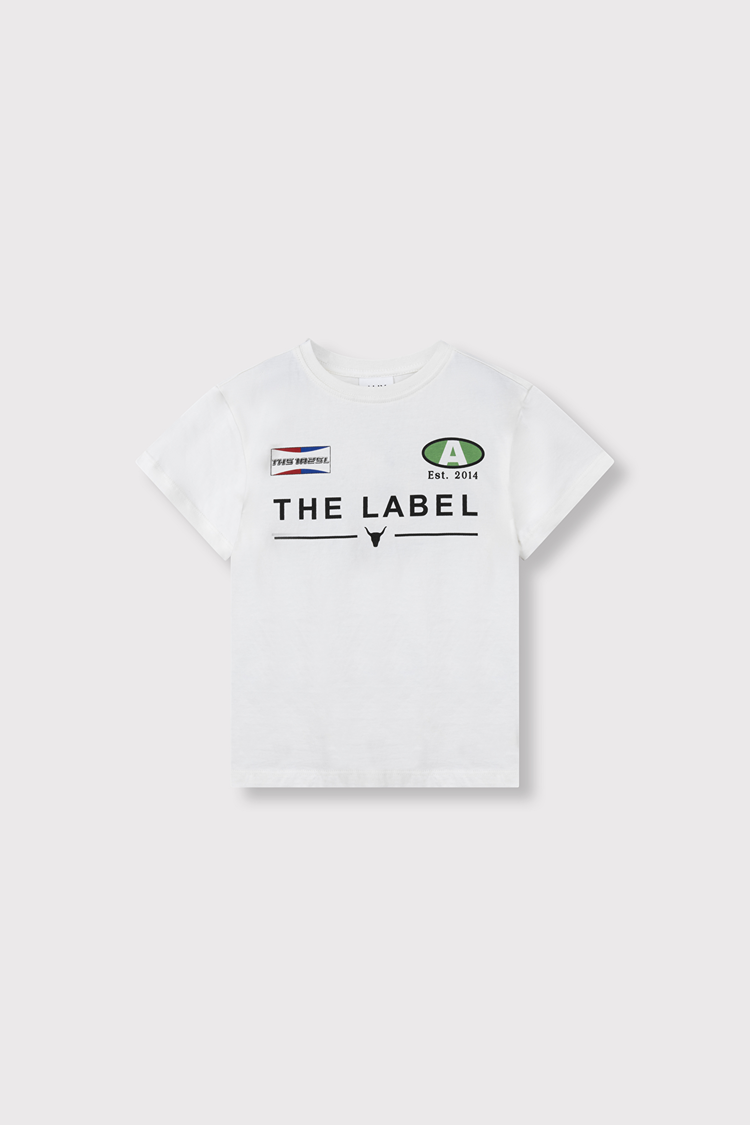 ALIX MINI ALIX MINI KNITTED SPORTS ARTWORK T-SHIRT