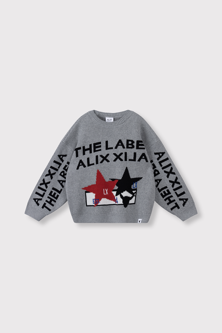 ALIX MINI ALIX MINI JACQUARD PULLOVER