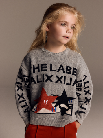 ALIX MINI ALIX MINI JACQUARD PULLOVER