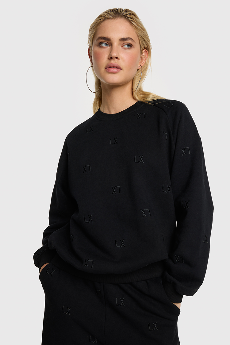 ALIX THE LABEL ALIX LOGO SWEATER