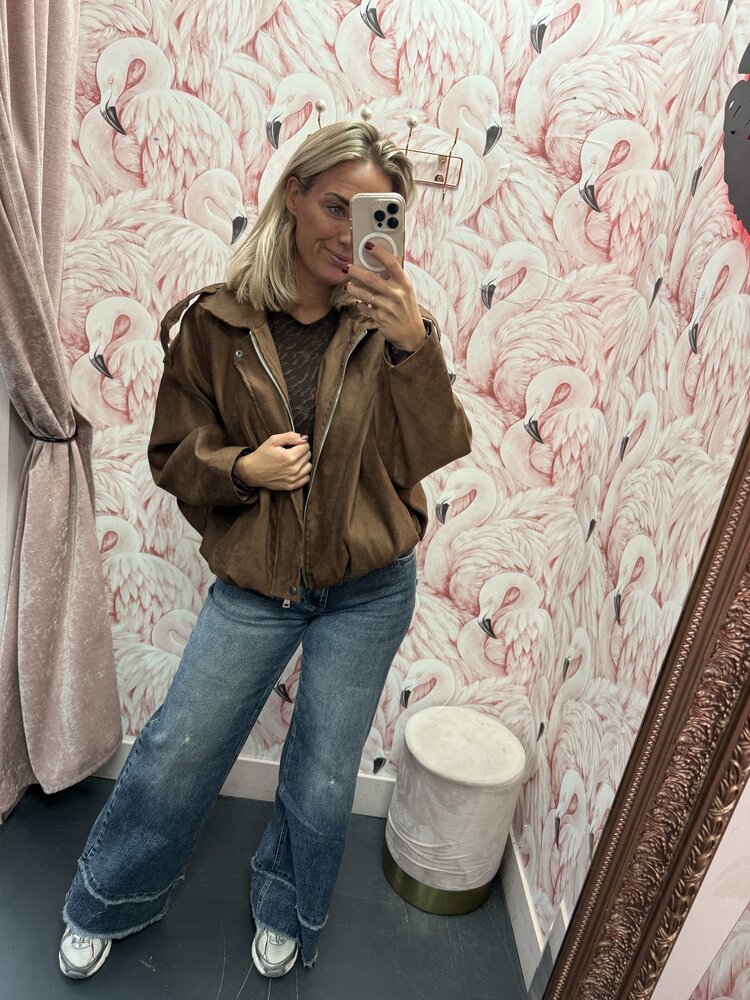 DAMES JASJE SUEDINE BRUIN