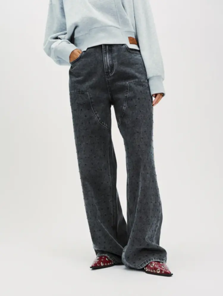 REFINED DEPARTMENT REFINED DEPARTMENT PAYTON PANTS STUDS