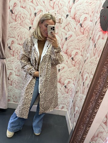 DAMES REGENJAS PANTER