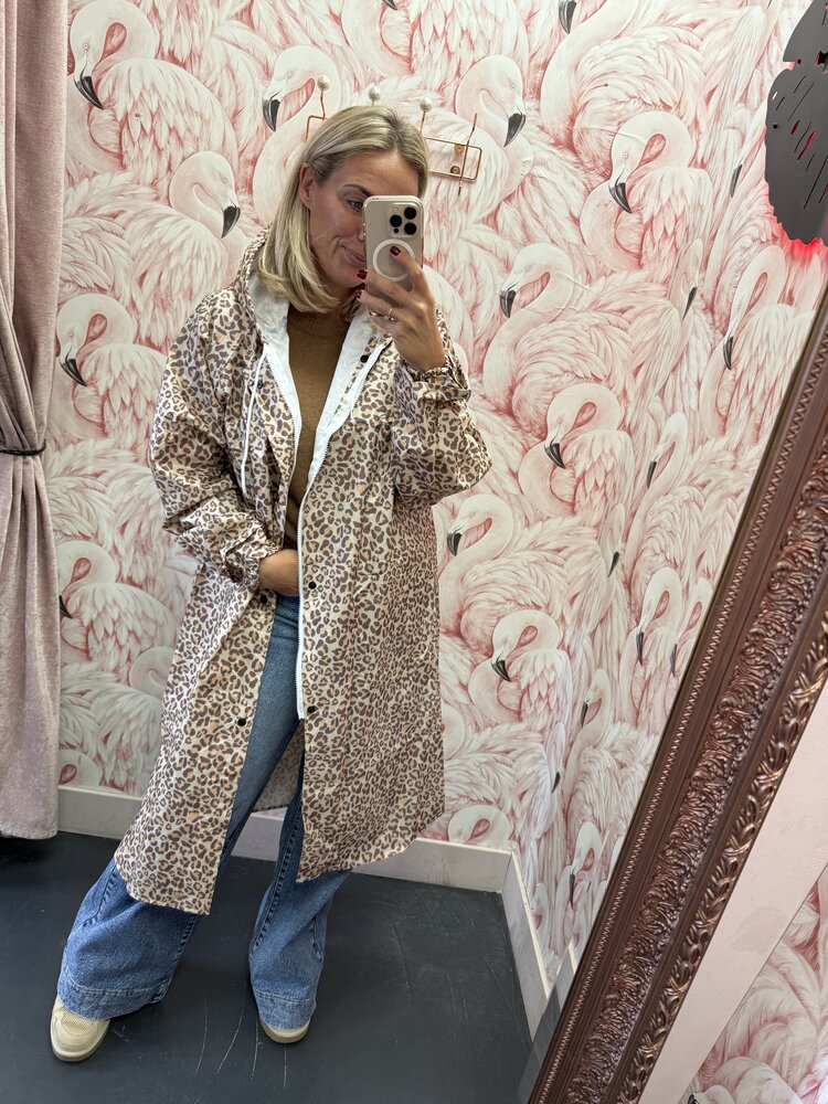 DAMES REGENJAS PANTER