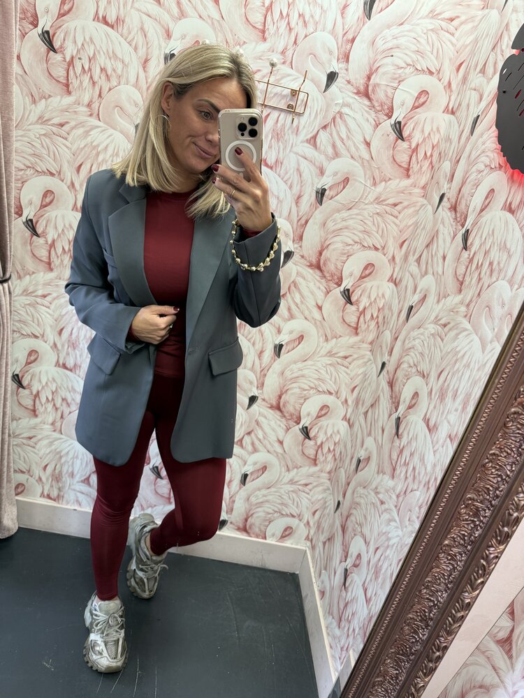 DAMES LEGGING BORDEAUX