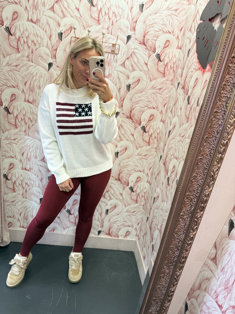 DAMES LEGGING BORDEAUX