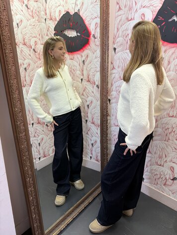 DAMES VESTJE OFF WHITE