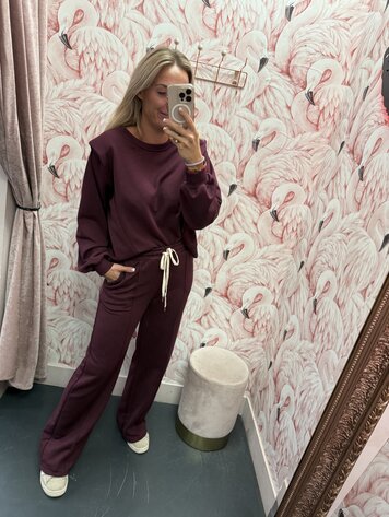 DAMES JOGGINGPAK KAPMOUW BORDEAUX