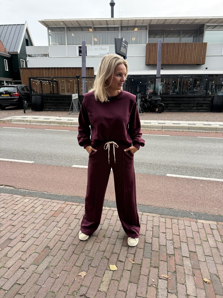 DAMES JOGGINGPAK KAPMOUW BORDEAUX