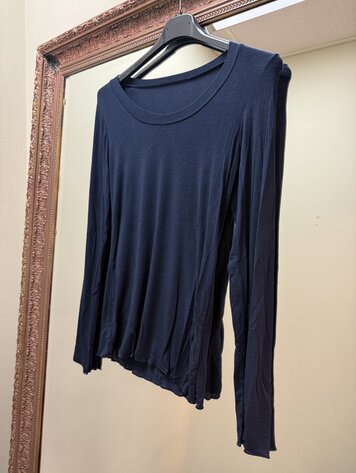 DAMES CASHMEE TOP RONDE HALS