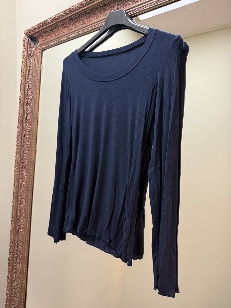 DAMES CASHMEE TOP RONDE HALS