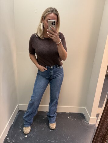 DAMES JEANS QUEEN HEARTS TALL BLUE