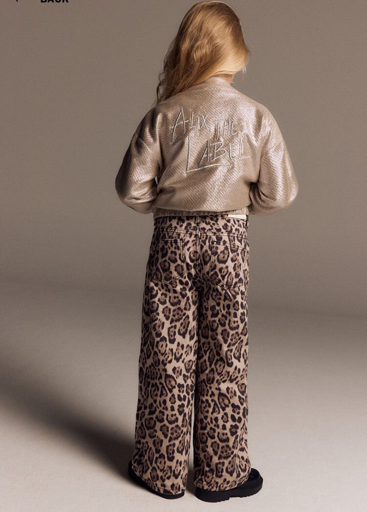 ALIX MINI ALIX MINI SILVER BOMBER JACKET