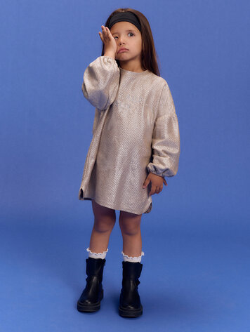 ALIX MINI ALIX MINI SILVER DRESS