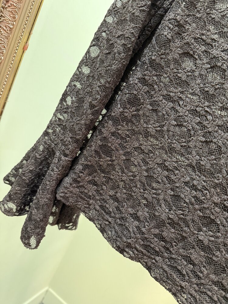 DAMES TOP KANT BRUIN