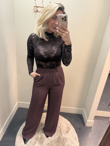 DAMES PANTALON BURGENDY